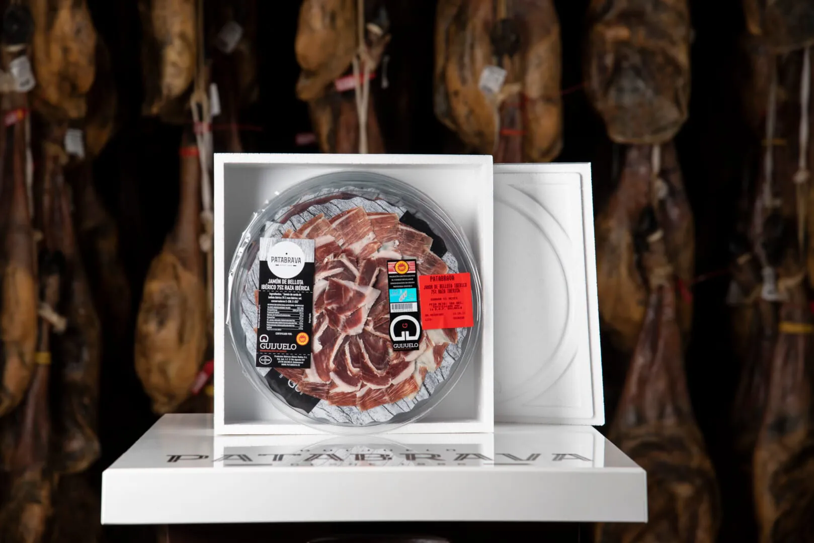 Jamón de Bellota Ibérico DOP Guijuelo Loncheado a cuchillo - Imagen 3