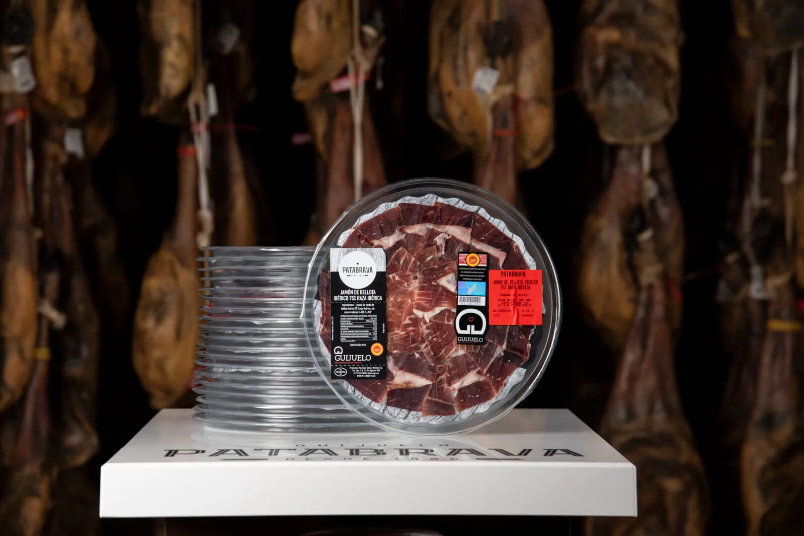 Jamón de Bellota Ibérico DOP Guijuelo Loncheado a cuchillo - Imagen 4