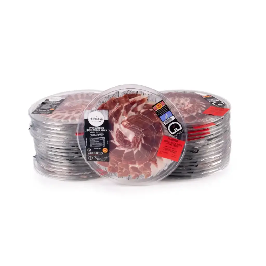 Jamón de Bellota Ibérico DOP Guijuelo Loncheado a cuchillo