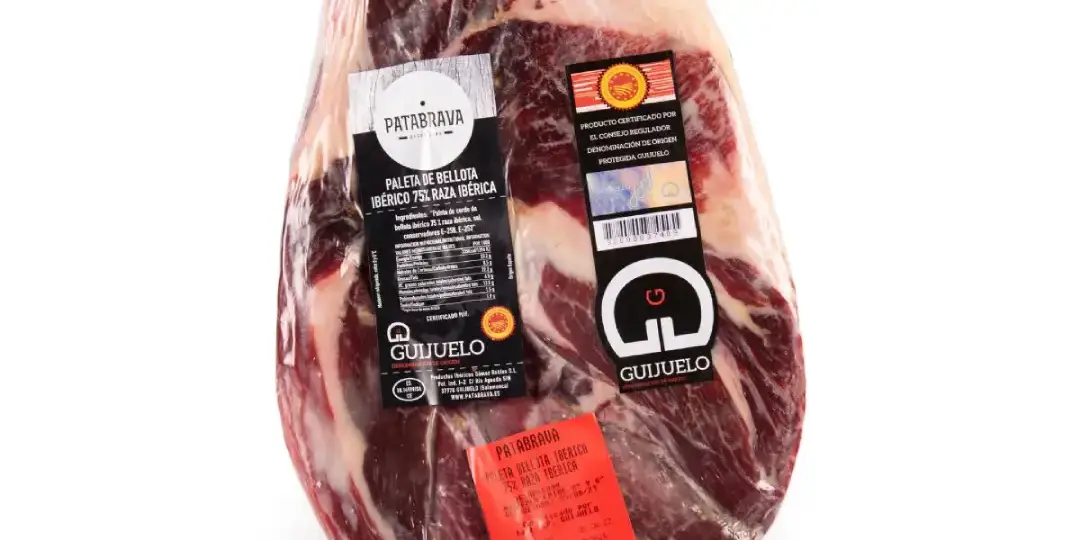 Paleta de Bellota Ibérica DOP Guijuelo Deshuesada