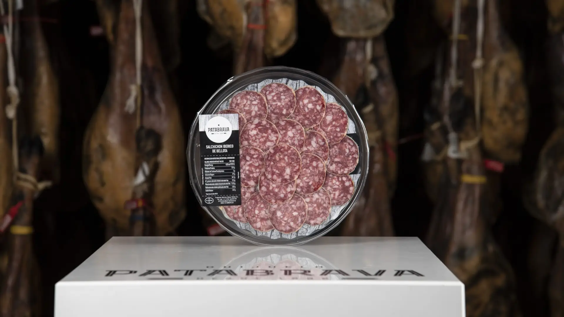 Salchichón de bellota Guijuelo loncheado