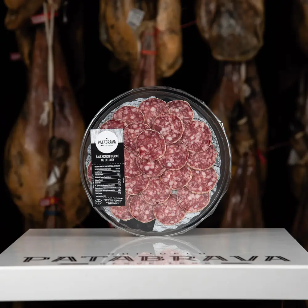Plato Salchichón de bellota ibérico Patabrava