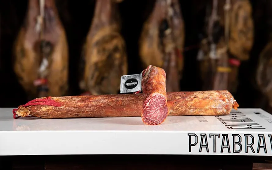 Caña de lomo de bellota ibérica de Patabrava